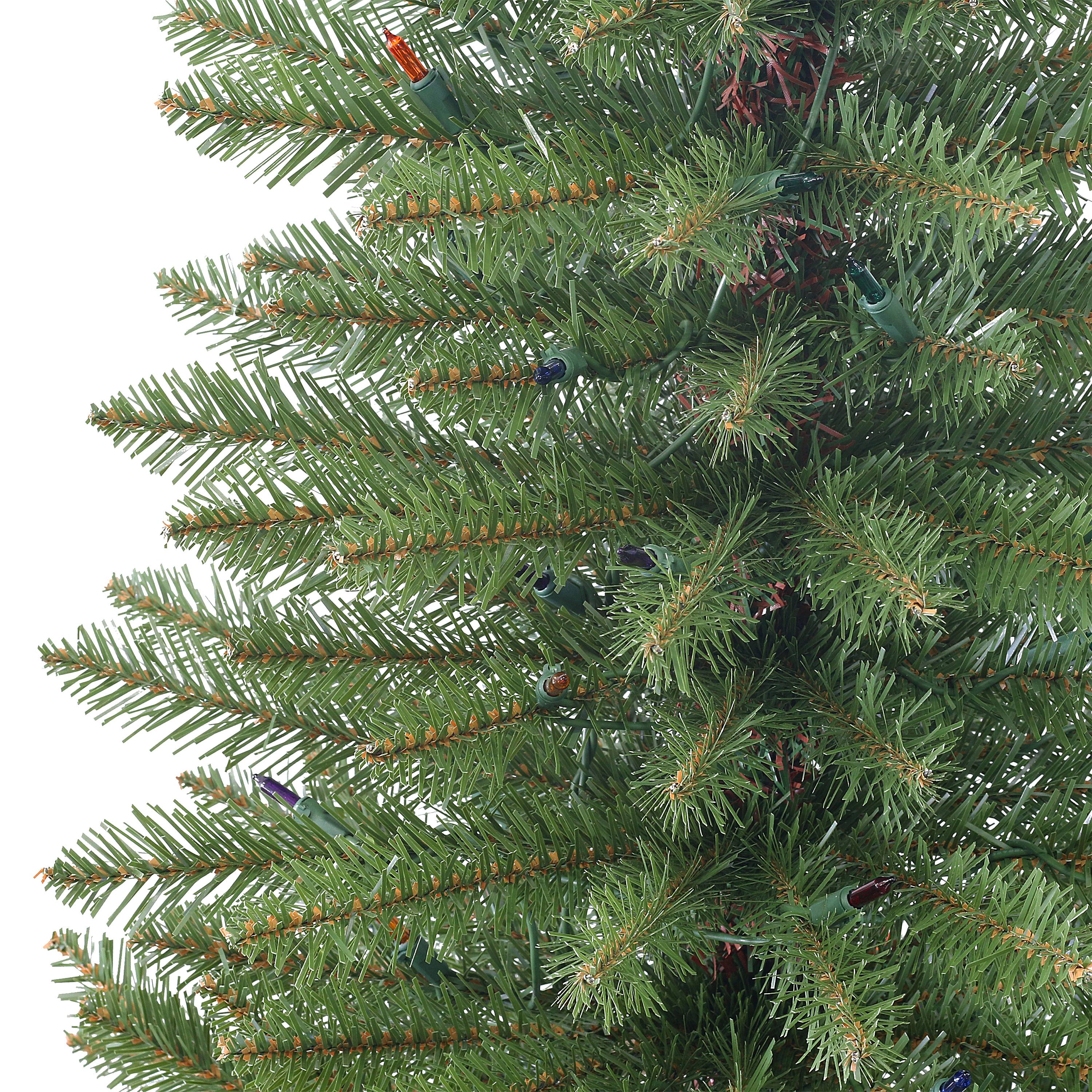 3ft Pre-Lit Fraser Fir Tree Multi Lights